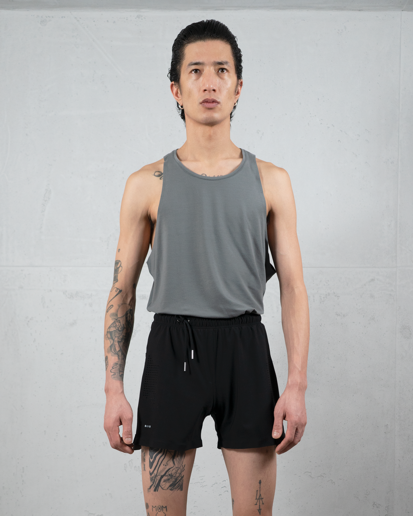 RUN TANK GREY